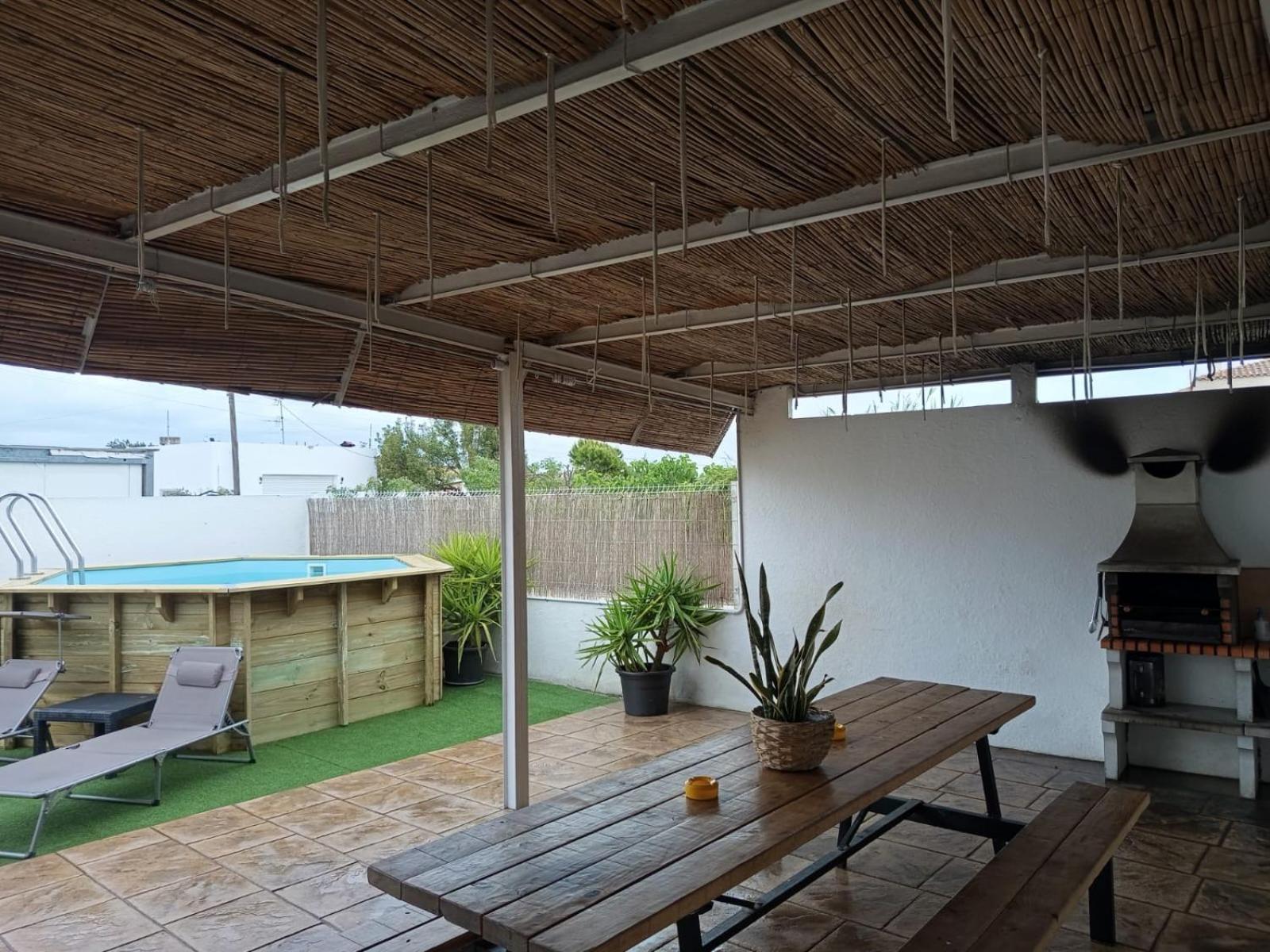 El Lligallo del GanguilCasa Pastor, Delta Del Ebro别墅 外观 照片